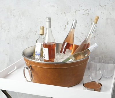 Leather Stitch Lg Beverage