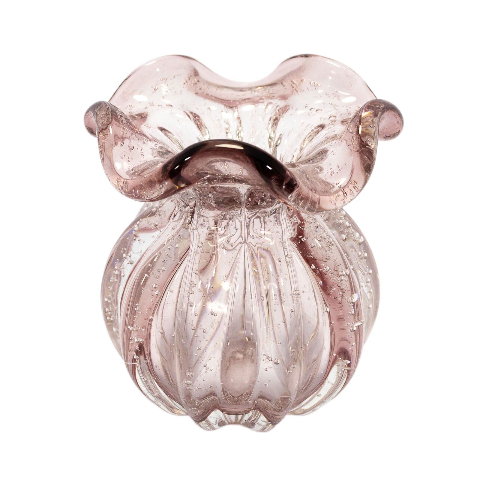 Sana Glass Vase Rose