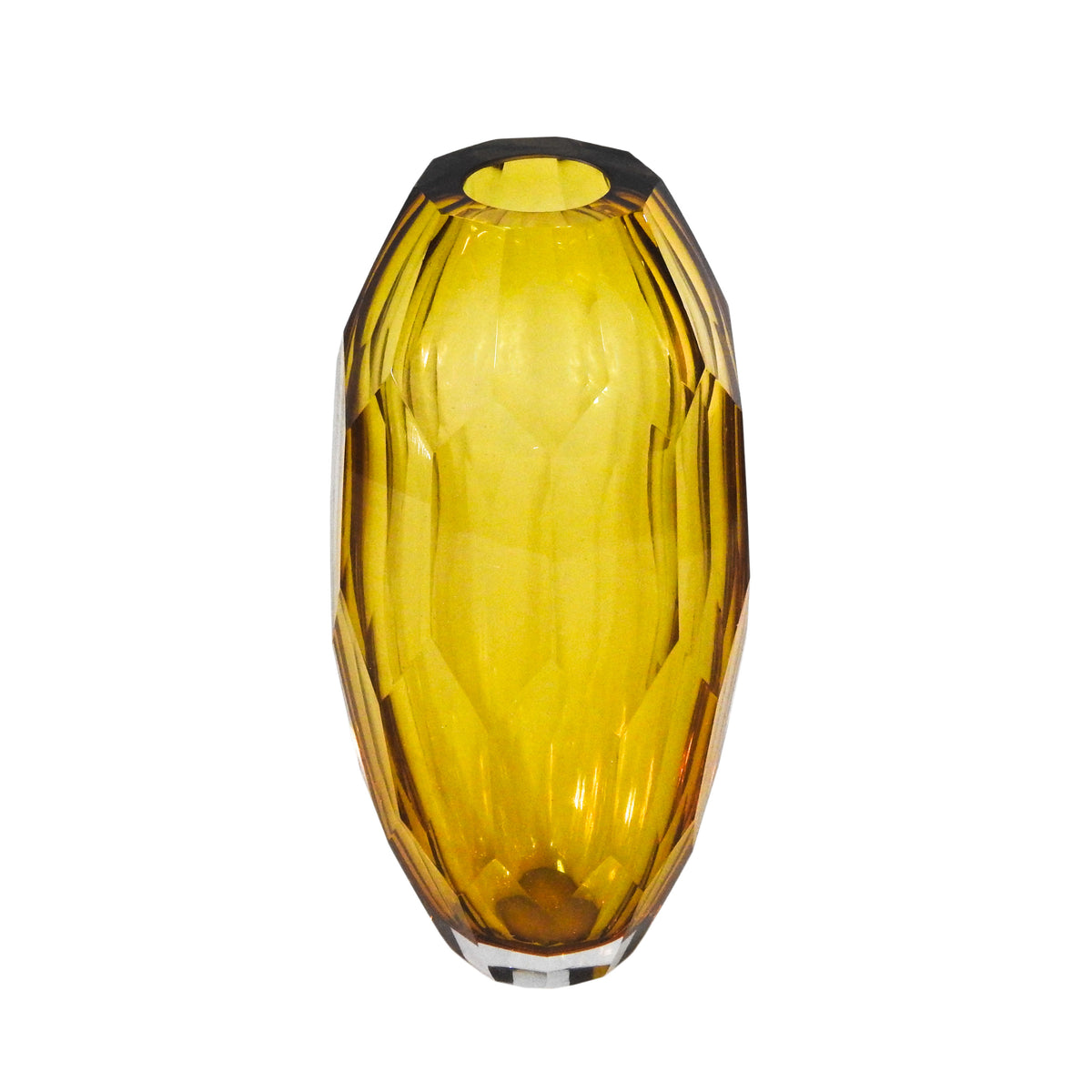 Shalene Glass Vase Amber