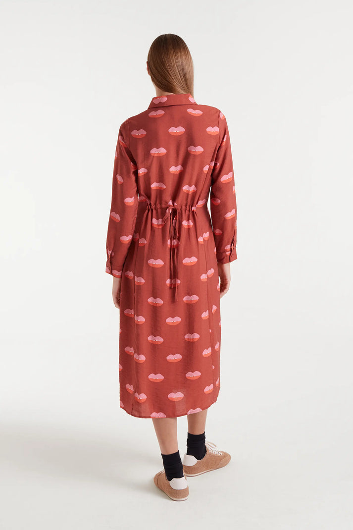 Sabrina Midi Dress Estampado
