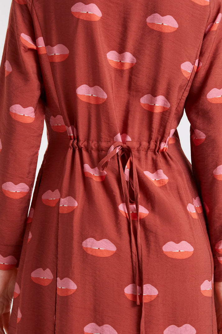Sabrina Midi Dress Estampado