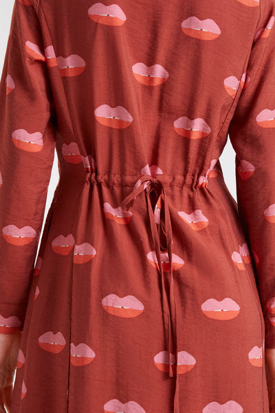 Sabrina Midi Dress Estampado