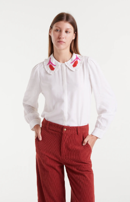 Martha Shirt White