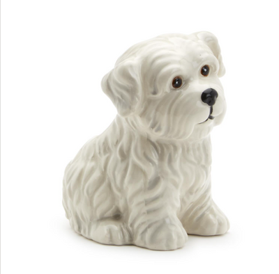 Pick Me Dog White Pick Holder with 20 Picks