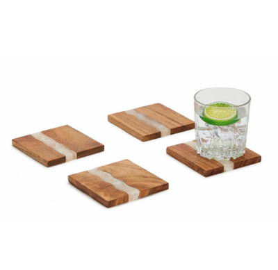 Verglas Coasters with Holder