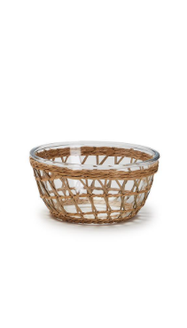Bowls With Hand Woven Lattice M