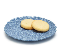 Hydrangea Tidbit Dish Sky Blue