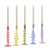 Glass Tapered Candlestick Candleholder