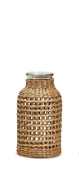 Hand Woven Lattice Vase