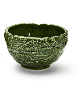 Fern Leaf Bowl Green S