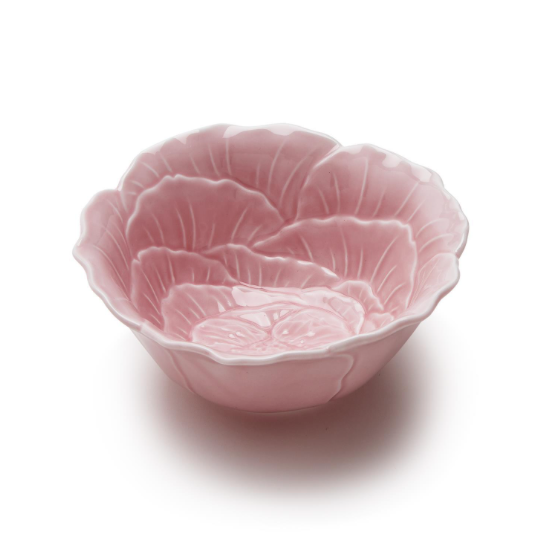 Flower Tidbit Bowl Pink
