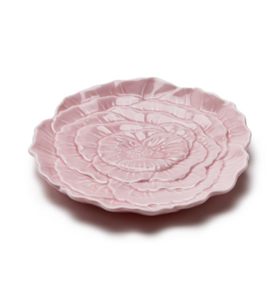 Flower Tidbit Dish Pink