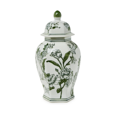 Julia Vases Lotus Green and White