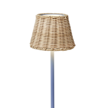 Rattan Lamp Shade Cover with Straight Edge
