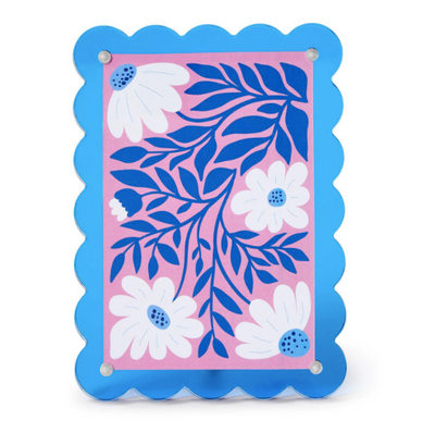 Acrylic Scalloped Frame