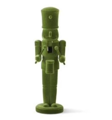 Wood Green Velvet Nutcracker