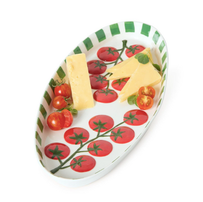 Tomato Oval Platter