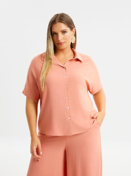 Elena Shirt Salmon