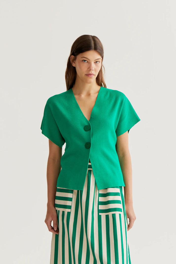 Natasha Top Green