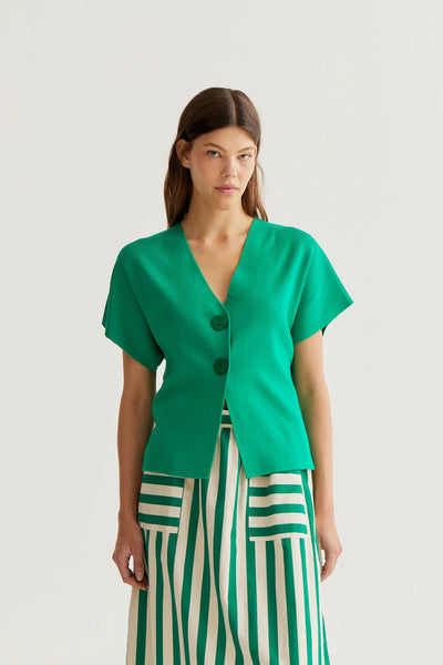 Natasha Top Green