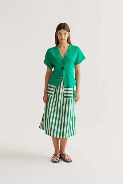 Natasha Top Green