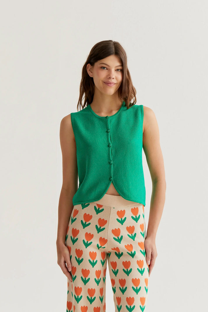 Riana Top Green