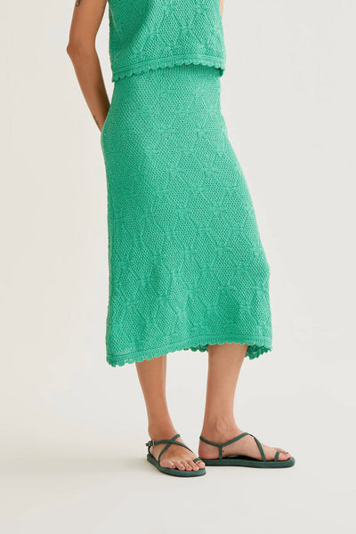 Fiona Skirt Green