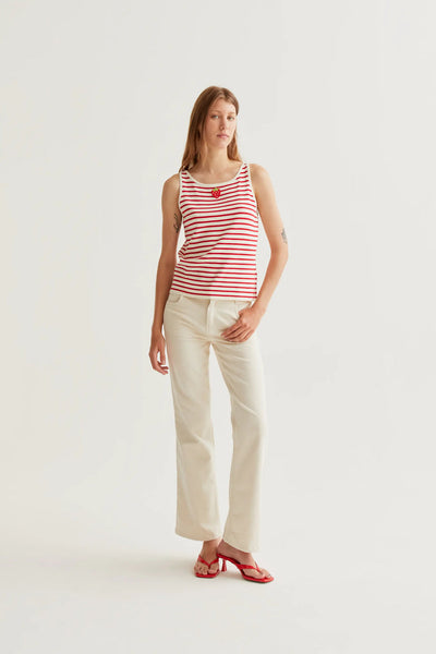 Yira Top Stripe Strawberry