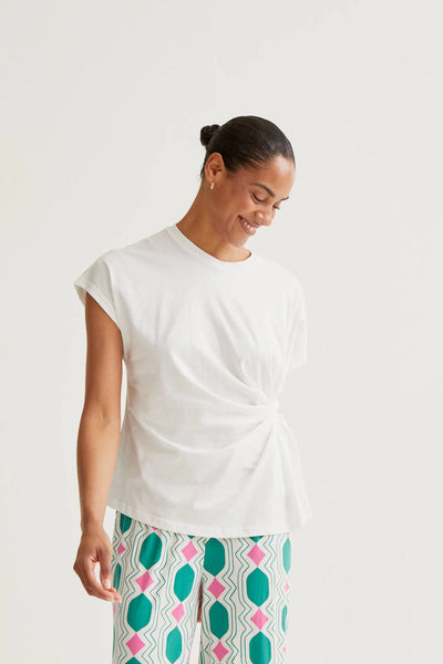 Tina Top White
