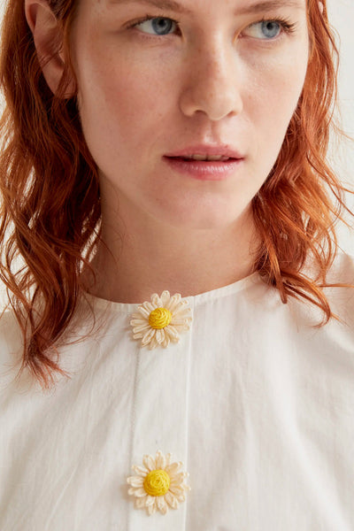 Beni Shirt Flowe Yellow