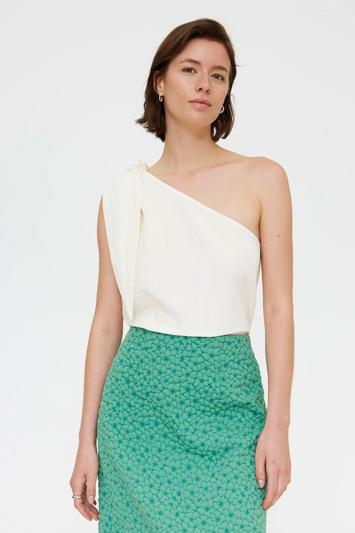 Raiza Top White