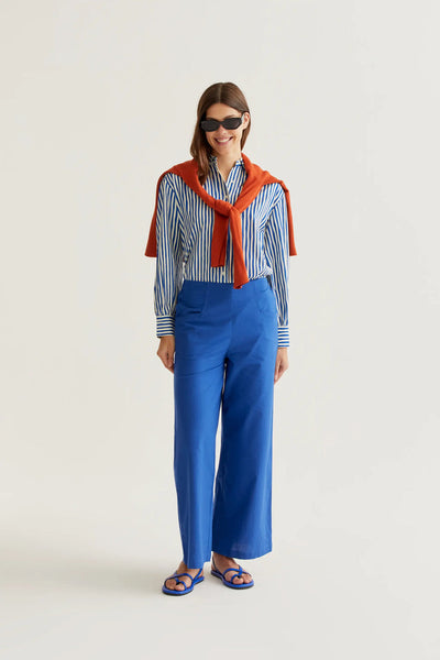 Manchola Shirt Stripe Blue