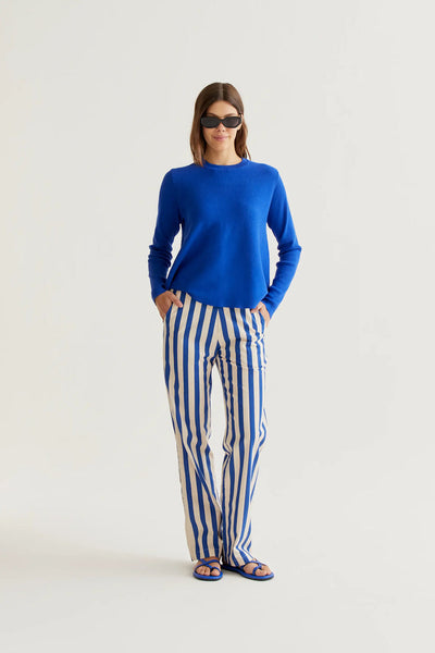 Gonte Pant Stripe Blue
