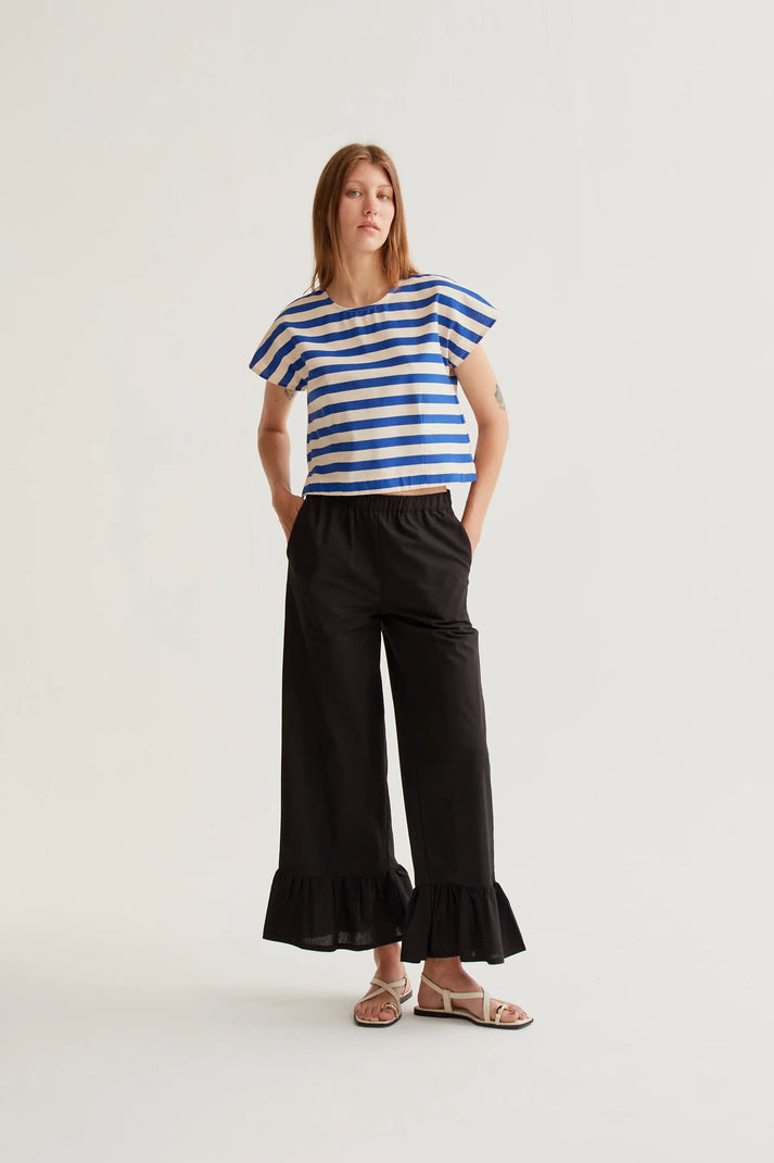Llili Top Stripe Blue