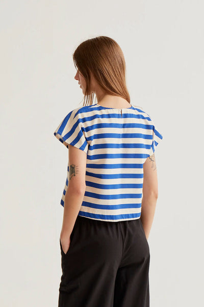 Llili Top Stripe Blue