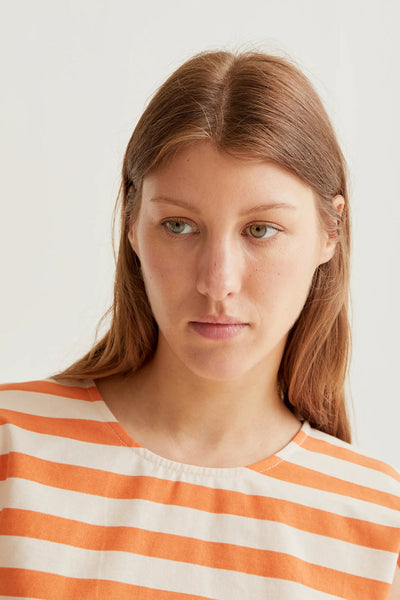 Zira Tshirt Stripe Orange
