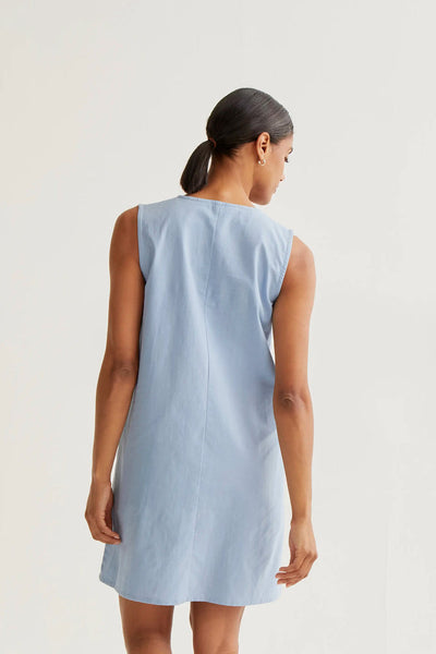 Beneti Short Drees Sky Blue