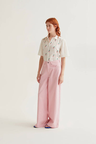 Serene Blouse Cherry