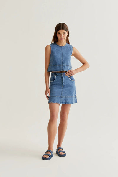 Hilary Skirt Blue