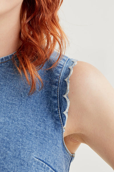 Hilary Top Blue