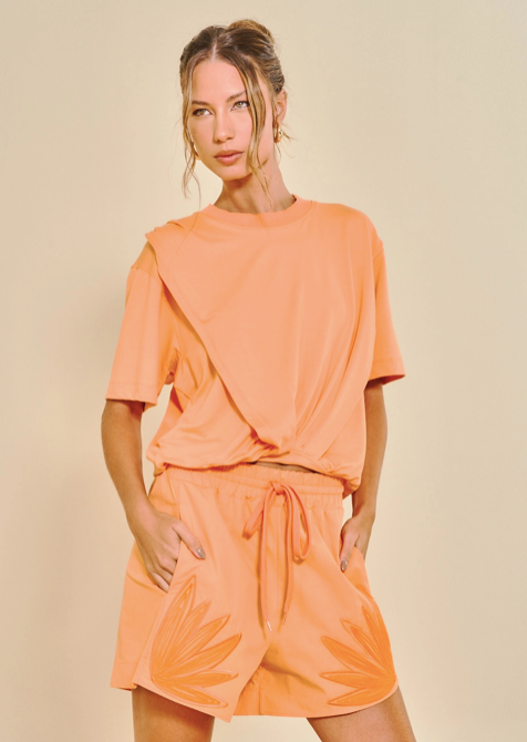 Sahily Short Orange