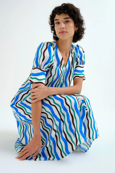 Ceci Mide Dress Estampado
