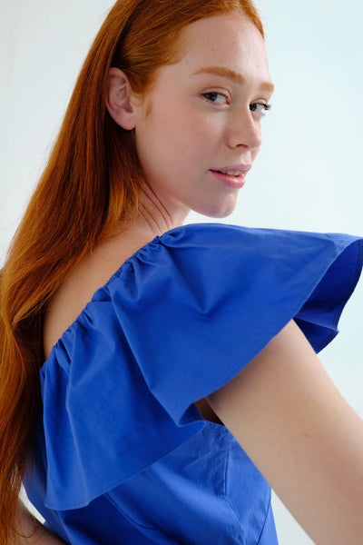 Xenia Dress Blue