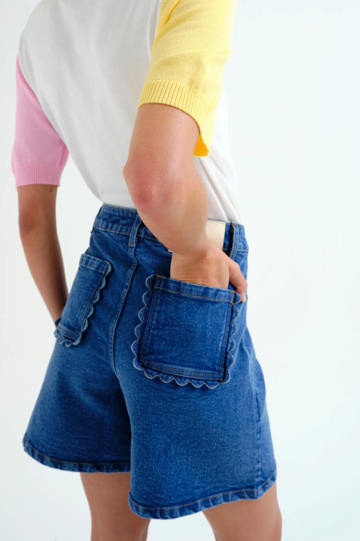 Fide Short Denim Blue