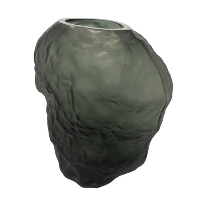 Ehsaan Glass Vase Grey