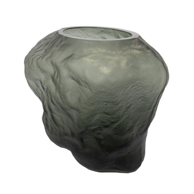 Ehsaan Glass Vase Grey