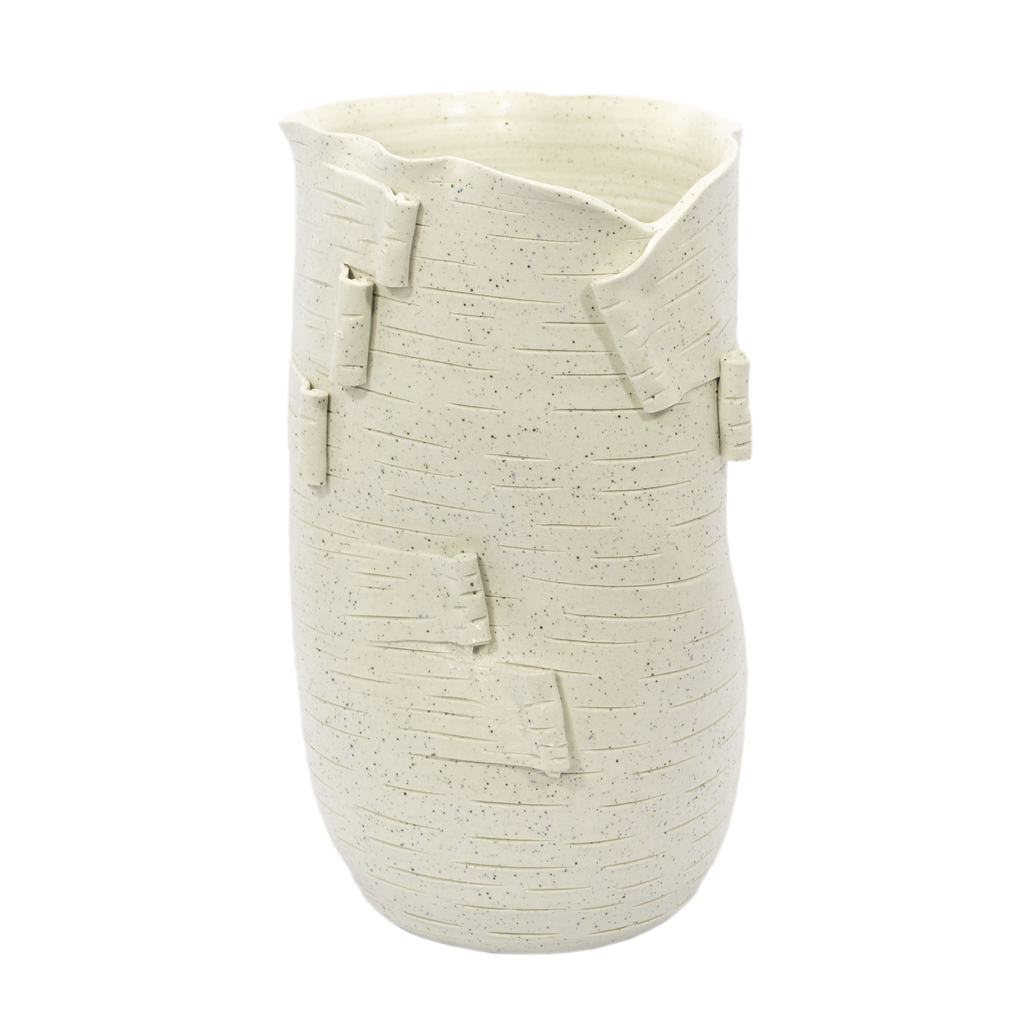 Jaiyush Ceramic Vase Beige