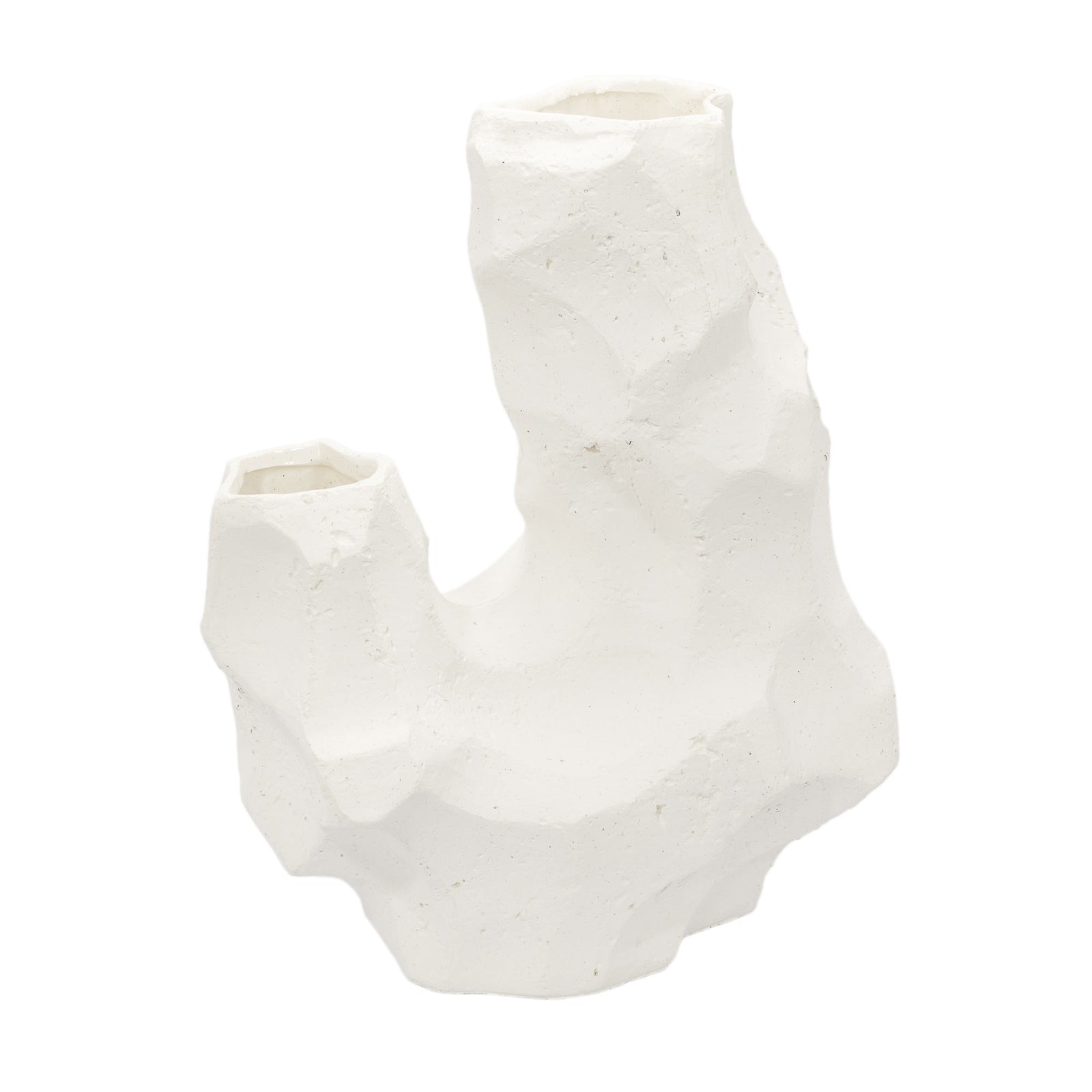 Advik Ceramic Vase White