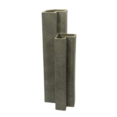 Tanaia Ceramic Vase Grey