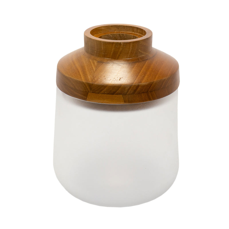 Aaban Vase Brown